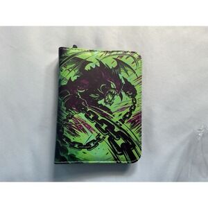 HUTRADE  Album Trading Cards 400 Pockets 50 Pages Waterproof  Pu With Zipper